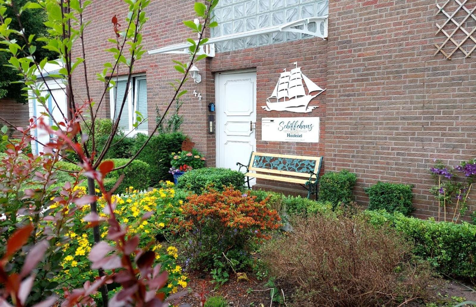 Ferienwohnung Schoner Im Schiffehaus Schillig Exterior foto